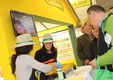 Queueing up for grilled corn