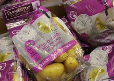 again a potato packaging for cooking in the microwave