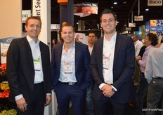 The men of Valstar: Ferry Aarse, Pepijn de Jong and Jelle van Dijk.