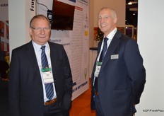 Arjen Stolk of Fruitmasters and Hans Hoekstra of Tolsma.