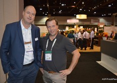 And a photo together, Jur de Graaf and Arjen Bouma.