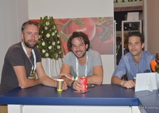 The pleased Zuidkoop men: Bert Plooster, Rene Tellendonk and Stefan Flipsen.