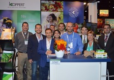 They could just squeeze in, the international team of Koppert.