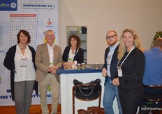 Sandra Boogaard of Fris-Co, Gert Mulder, Wilma van den Oever, Luca Iorio of Fris-Co and Adrielle Dankier of Nature's Pride.