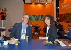 Friends for life: Jan Groen and Wilma van den Oever.