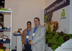 Francisco Maldonado from Guatamala and Rick Falconer from California of Rijk Zwaan.