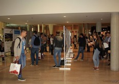 Visitors could find all sorts of information regarding strawberries.