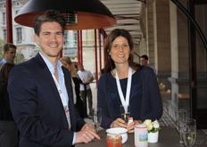 Jan Hendrik zum Felde (Frutival) and Eva Maria Ekman (Bonjuice GmbH-Doehler).