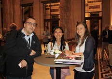 Matthias Vanheenfields (journalist), Lijuan Meng and Brit Merlaen (Ghent University).