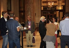 Enjoyable dinner in a beautiful hall.