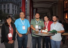 Hillary Thomas (Naturipe Berry Growers), Guillermo Maldonado (Darensberries), Hunter Chad (Darensberries), Kevin Gee and Patrick Gee (Darensberries).