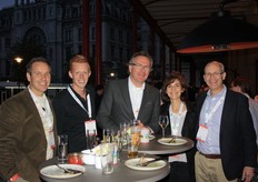 Matt Gold, Mike Gitzels, Alfred Boot, Maria Jesus Ferrando (Projar SA) and Paul Greenhalgh.