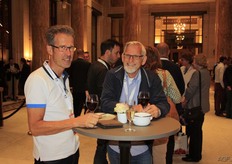 Jan Janse (Wageningen UR) and Ab Van Spijk (Rijk Zwaan).