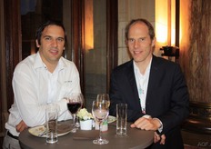 Tom Coen and Jan Anthonis of Octinion (The robotic picker).