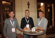 Peter Melis (Hoogstraten Test Centre), Filip Van Buynder (BVB) and Filip Van Langenhove.