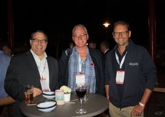 Andrew Horvath (Arkema), Gavin Linsley-Noakes (Professional Horticultural Consulting Ltd) and Adam Whitehouse (NIAB).