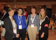 Nele Van Avermaet (VLAM), Sofie Lambrecht (BelOrta), Nele Indevuyst (Messe Berlin) and Thais Mees (VLAM).