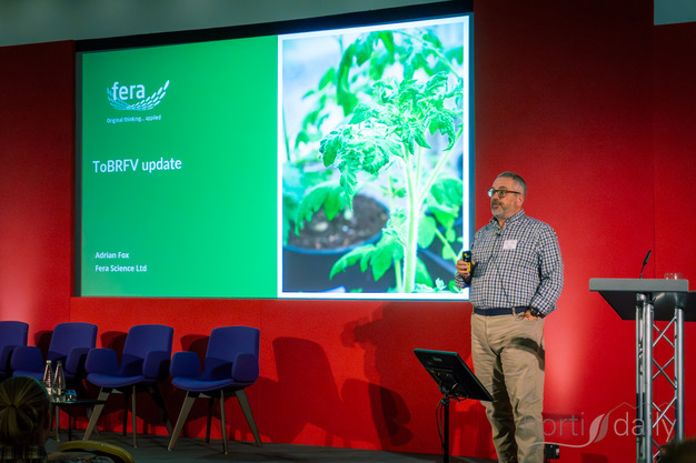 How to make sure people remain focused until the final talk? Let Adrian Fox, Fera Science, provide an update on the ToBRFV situation in the UK.