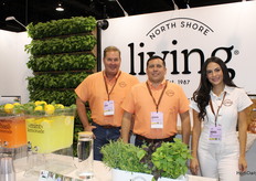 The Northshore living team; Craig Moss, Osvaldo Beltran and Andrea Gonzalez