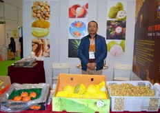 RuoQiang Ma of Shuang Yu (Thailand), a producer and exporter of exotics.