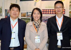 Bruce Cas, Gai Wei and Mr Tang of MAF Roda China.