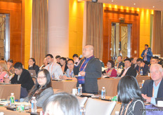 During the conference, the audience was welcomed to ask questions and share their opinion.