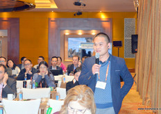 During the conference, the audience was welcomed to ask questions and share their opinion.