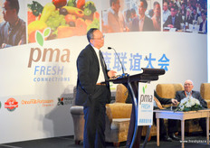 Prof. Dr. Xu Mingqi spoke about the changing nature of China’s international trade, and that demand for fresh produce and other agriculture products will continue to grow, despite changing in global trade policies.