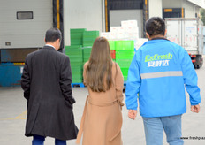 First stop of the Industry Tour at one of the distribution hubs of Exfresh.
