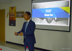 Eric Li, Vice President of Exfresh.