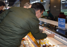 All price tags at Hema stores are electronically controlled and remotely updated.