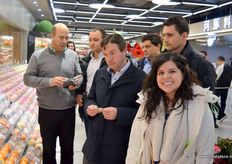 Jose Antonio Gomez, Camposol, Hermann Mecklenburg, and Sarahi Dominguez, PMA.