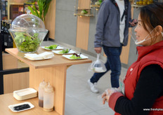 Fresh salads to try, Hema Shanghai.