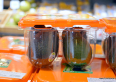 Individually packed avocadoes at Hema, Shanghai.