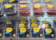 Fresh berries grown by Driscoll’s. Driscoll’s has production in China.