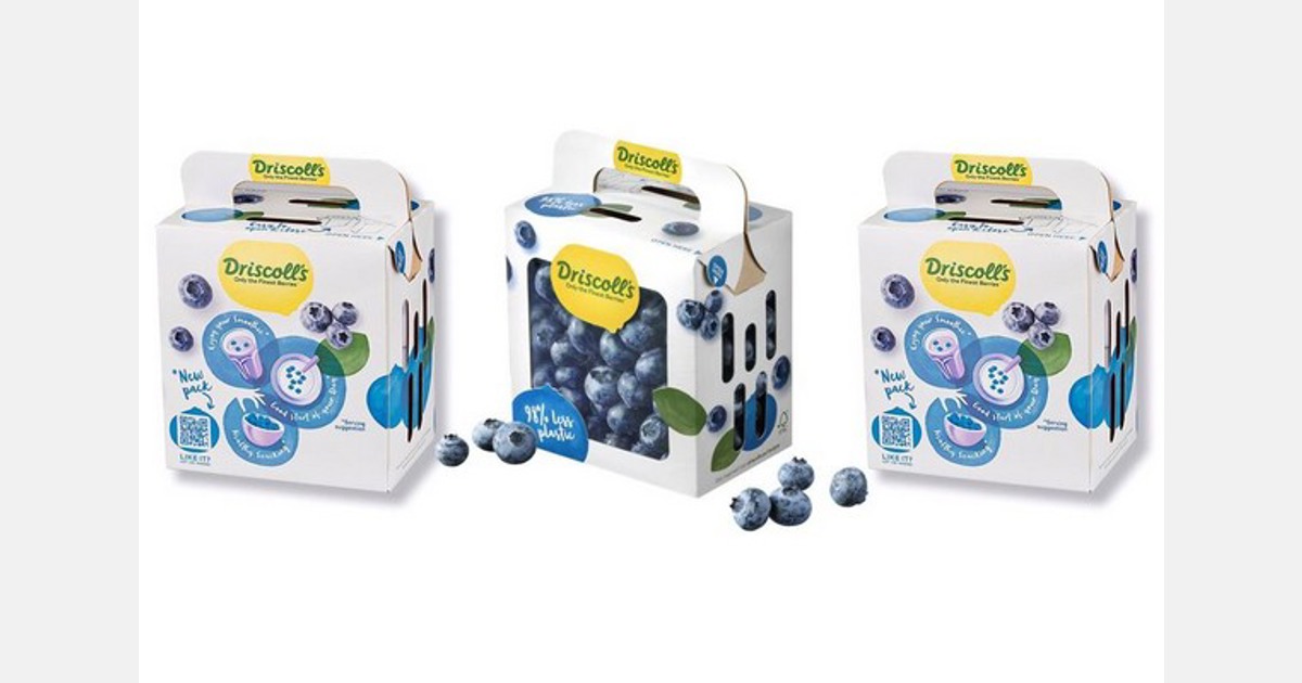 “We wanted a distinctive, sustainable blueberry packaging”