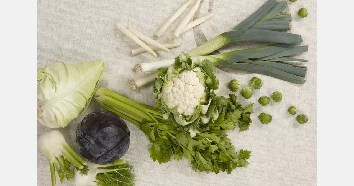 "Leeks and Belgian endive benefit from winter weather, but Brussels sprouts see no lift"