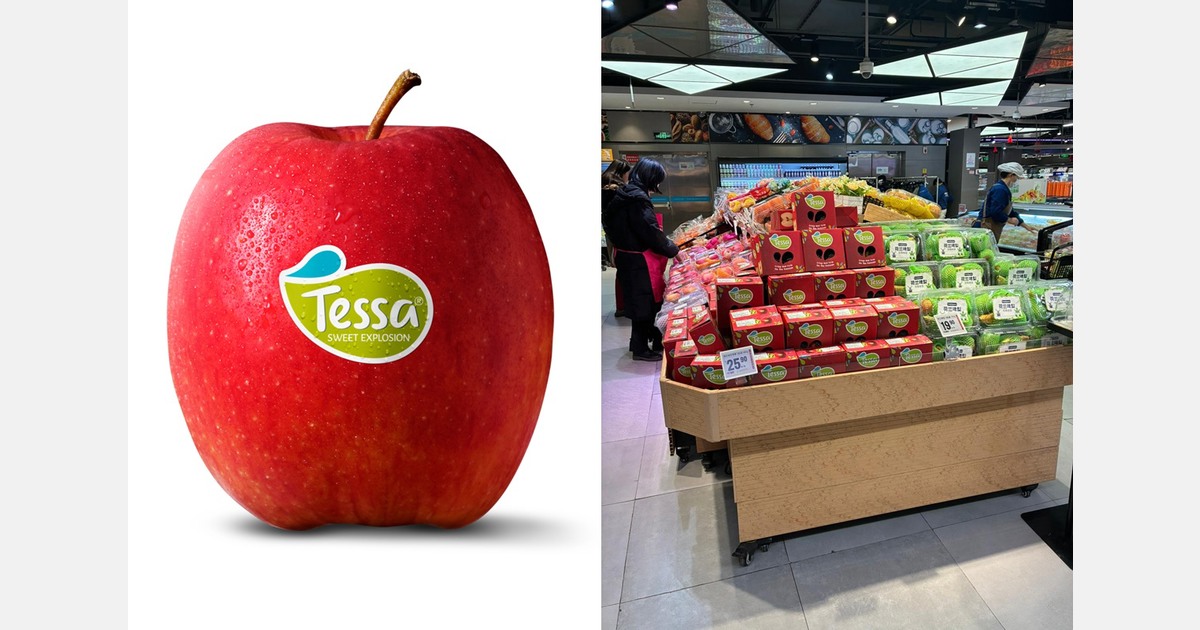 First Dutch apple officially available on the Chinese market