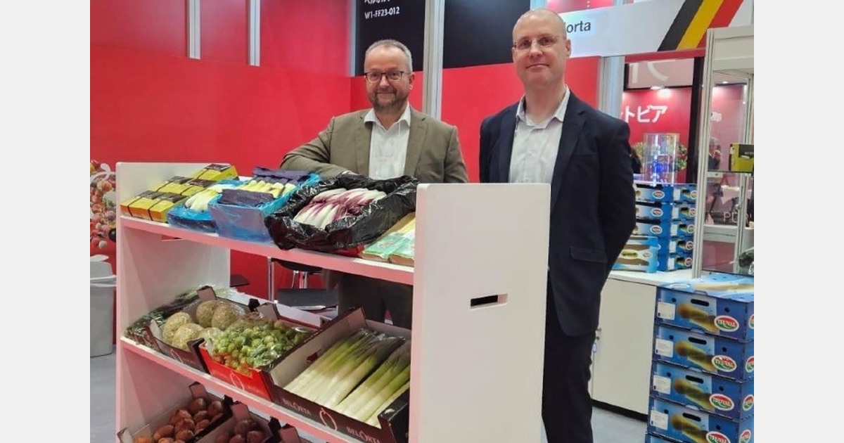 "Weaker yen makes Japan a challenging market, despite strong interest in Belgian vegetables"