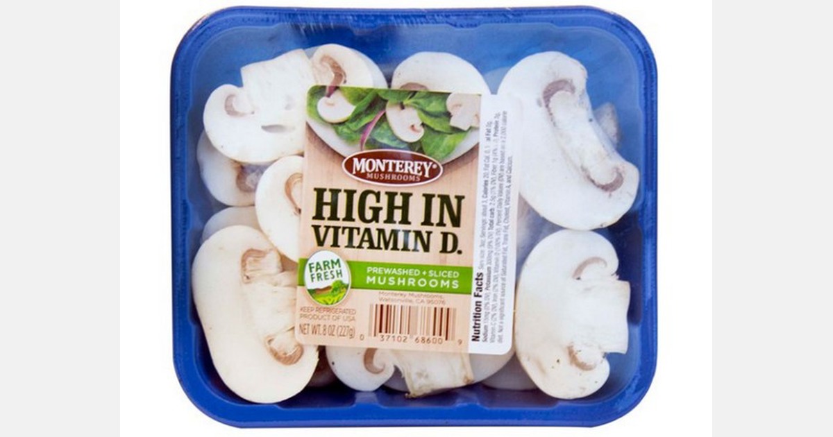 High vitamin D mushrooms will be featured