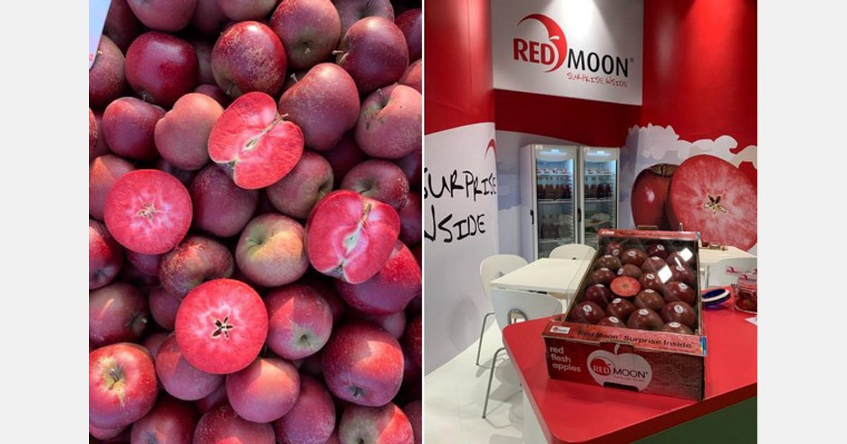 surprise inside": New variety of red-fleshed apples