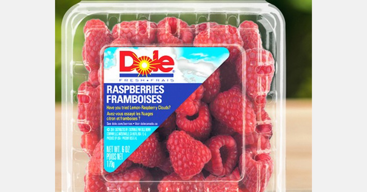 Increased volume of Mexican raspberries coming