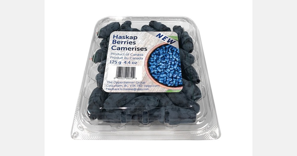 Vancouver, Canada Haskap berries available at retail for the first time