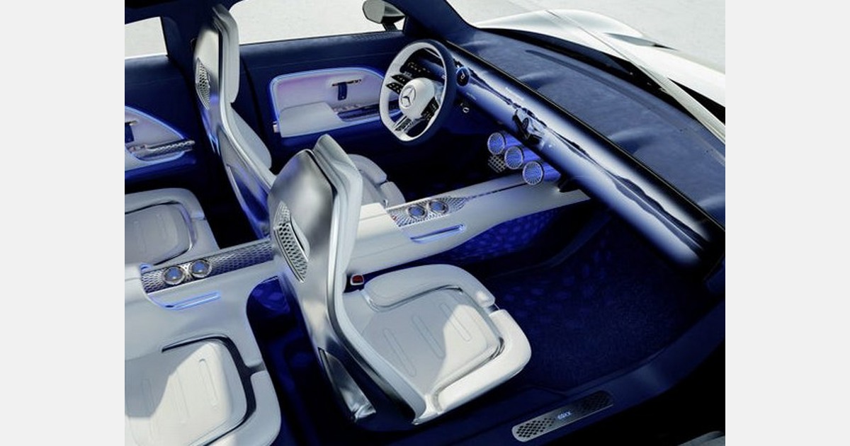 Mercedes-Benz Vision EQXX features mushroom leather seats