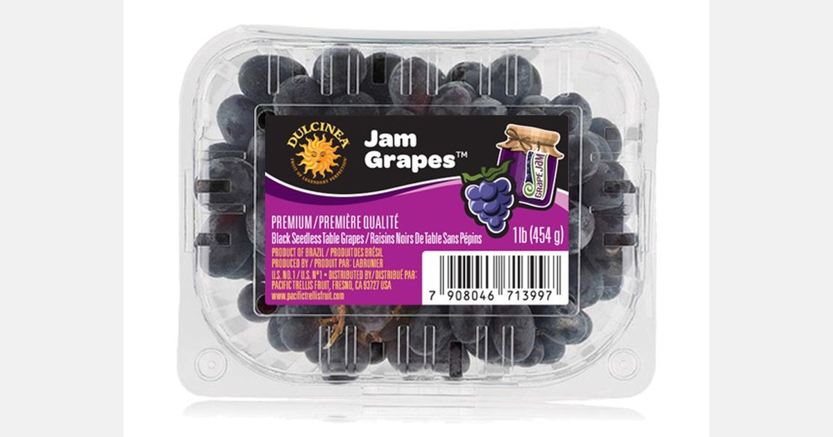 Increased volumes of Jam grapes from Brazil