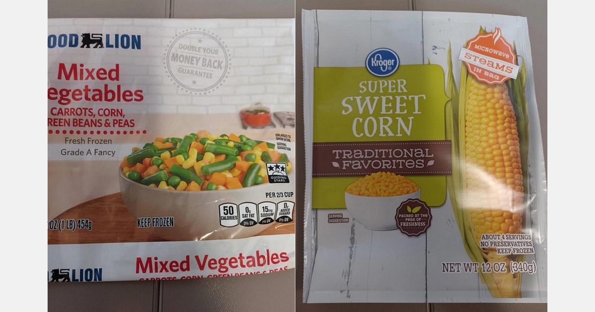 Twin City Foods Inc., recalls frozen Super Sweet Corn and Mixed