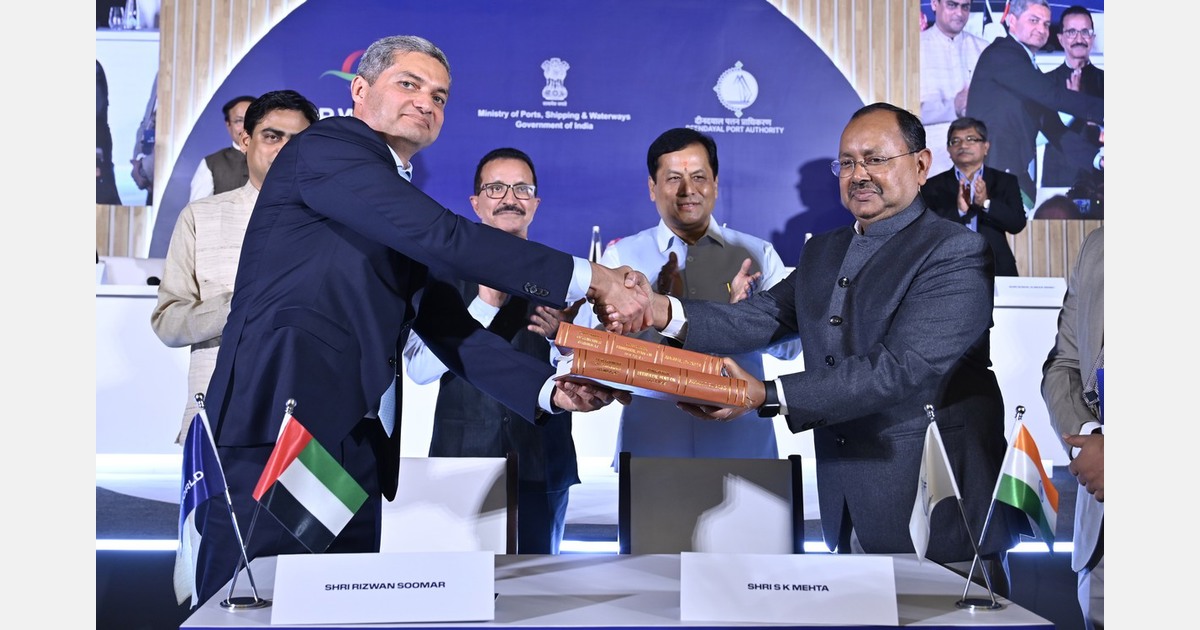 DP World to invest $510 million to develop Tuna-Tekra mega-container terminal in India