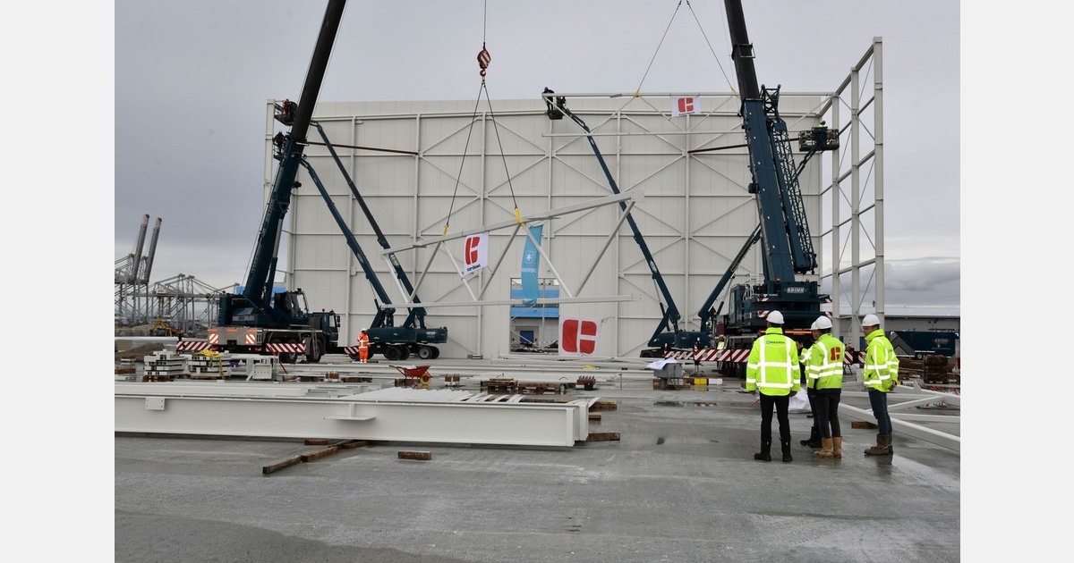 Construction started for new Maersk cold store in Rotterdam