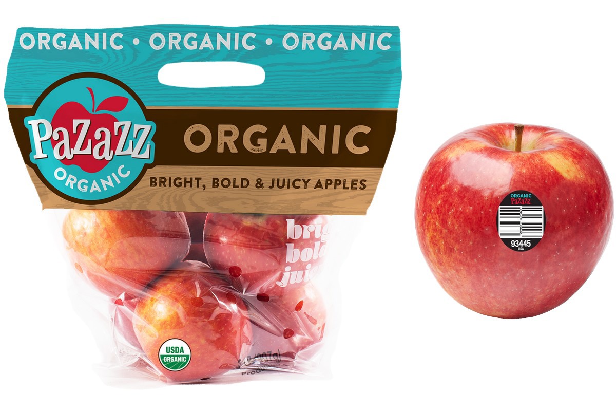Organic Pazazz apples added to product offering