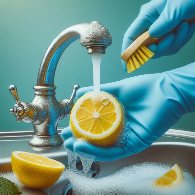 "Lemon Trick The ecofriendly hack to remove limescale from your taps